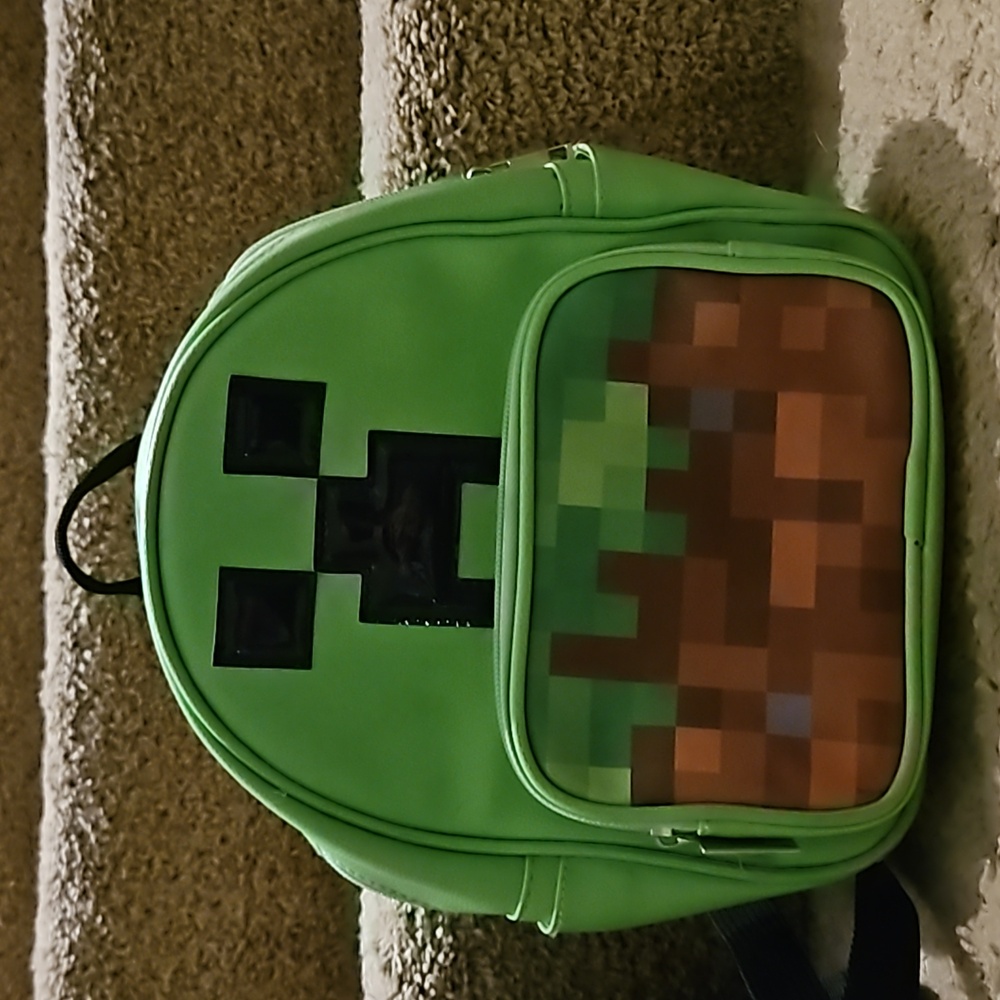 Mini Minecraft backpack